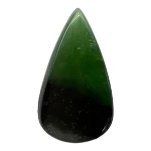 Bi Color AAA Serpentine Natural Cabochon Serpentinite Flat Back Gemstone 27 Carat 35x20x5MM For Pendant MG 1-20